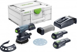 Festool 577693 Cordless Eccentric Sander ETSC 125 Li 3,0-Plus GB £519.95